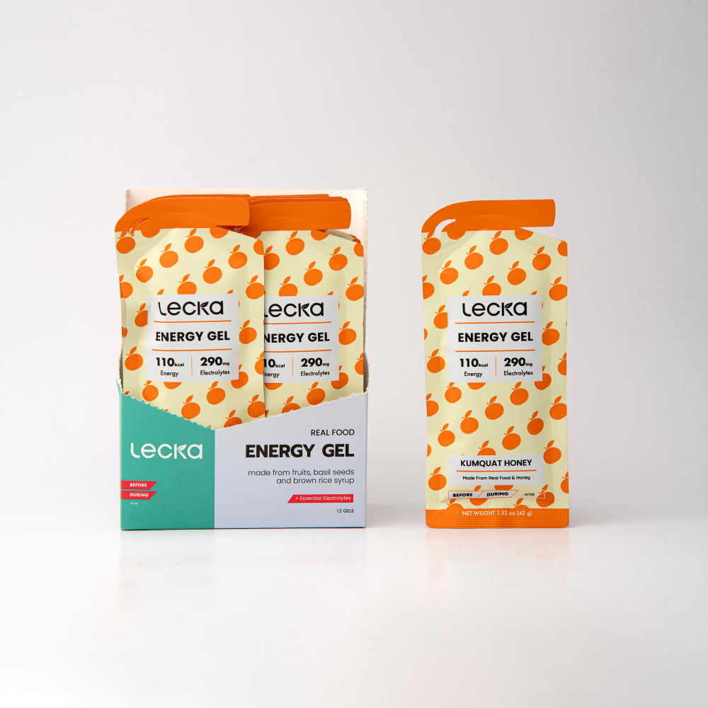 LECKA - NATURAL ENERGY GEL - KUMQUAT HONEY 43G