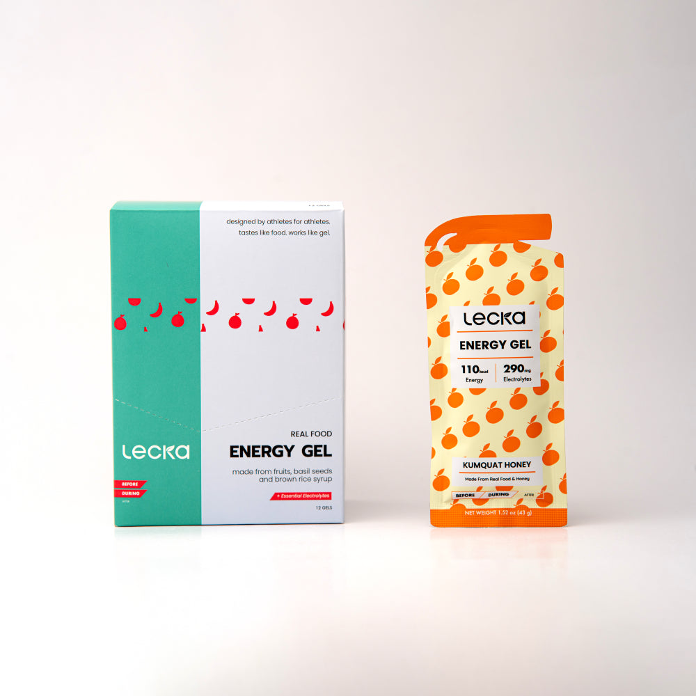 LECKA - NATURAL ENERGY GEL - KUMQUAT HONEY 43G
