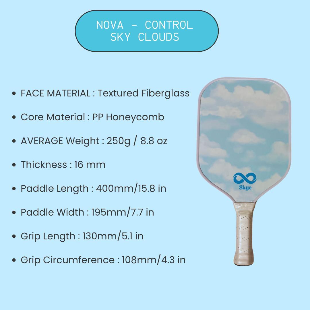SKYE FUN SERIES PICKLEBALL PADDLE - NOVA CONTROL
