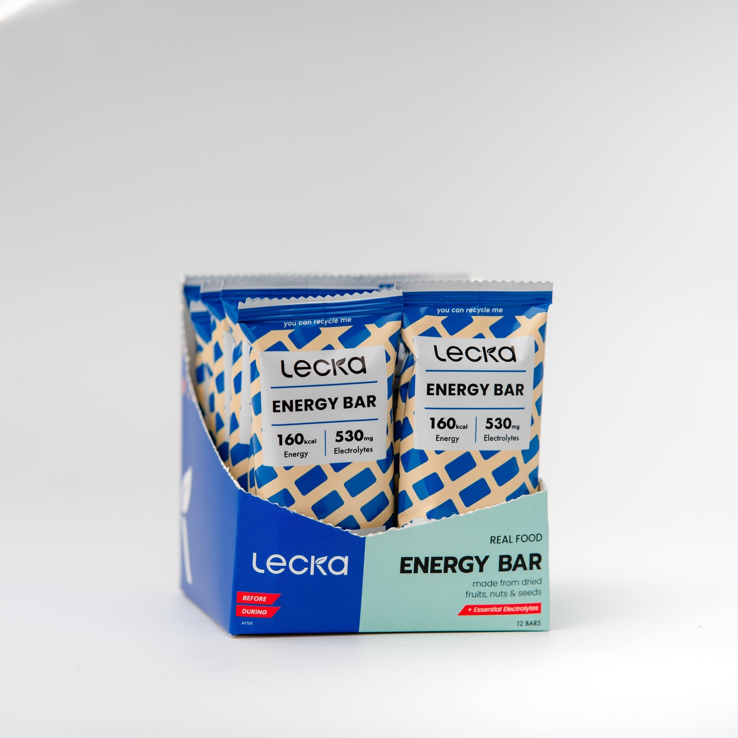 LECKA - NATURAL VEGAN ENERGY BAR - CACAO BANANA 40G