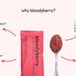 not only powder - FREEZE DRIED POWDER  - BLOODYBERRY SMOOTHIE 30G