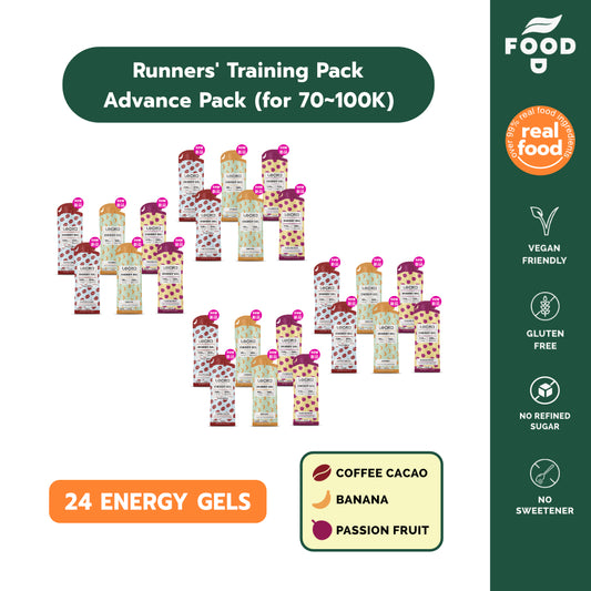 LECKA - RUNNER'S TRAINING PACK (ADVANCE - GELS ONLY)