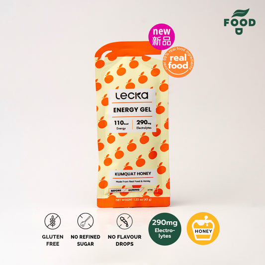 LECKA - NATURAL ENERGY GEL - KUMQUAT HONEY 43G