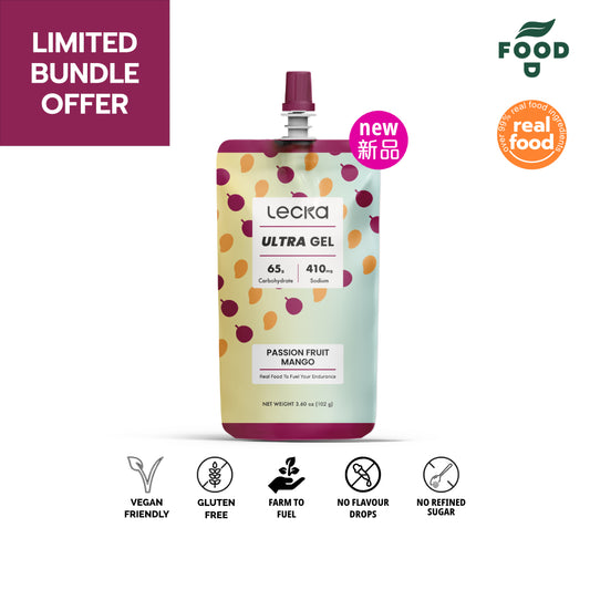 LECKA - NATURAL ULTRA GEL - PASSION FRUIT MANGO 102G