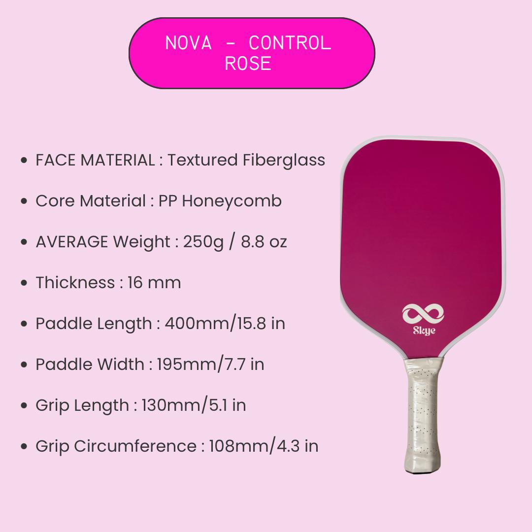 SKYE FUN SERIES PICKLEBALL PADDLE - NOVA CONTROL