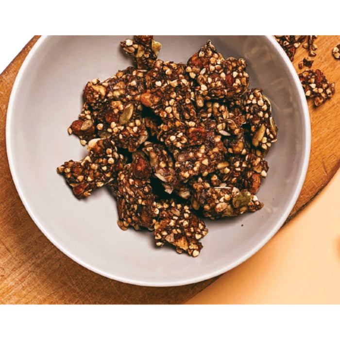 LECKA - NATURAL VEGAN GRANOLA BITES - MOCHA 40G