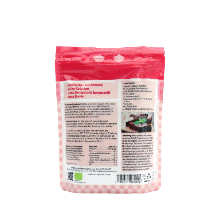 BIOSÜßE (BIOSUGAR) POWDER - ORGANIC ERYTHRITOL 300G